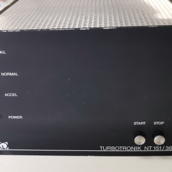 LEYBOLD TURBOTRONIK TURBO PUMP CONTROLLER NT151/361