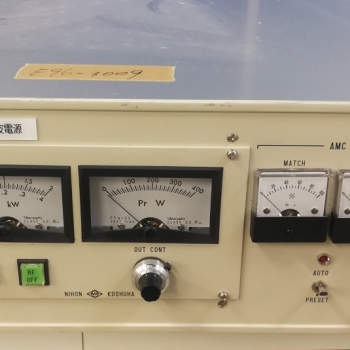 NIHON KOSHUHA RF POWER CONTROLLER 217322