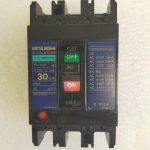 MITSUBISHI EARTH LEAKAGE BREAKER NF50-CS 3P 30A